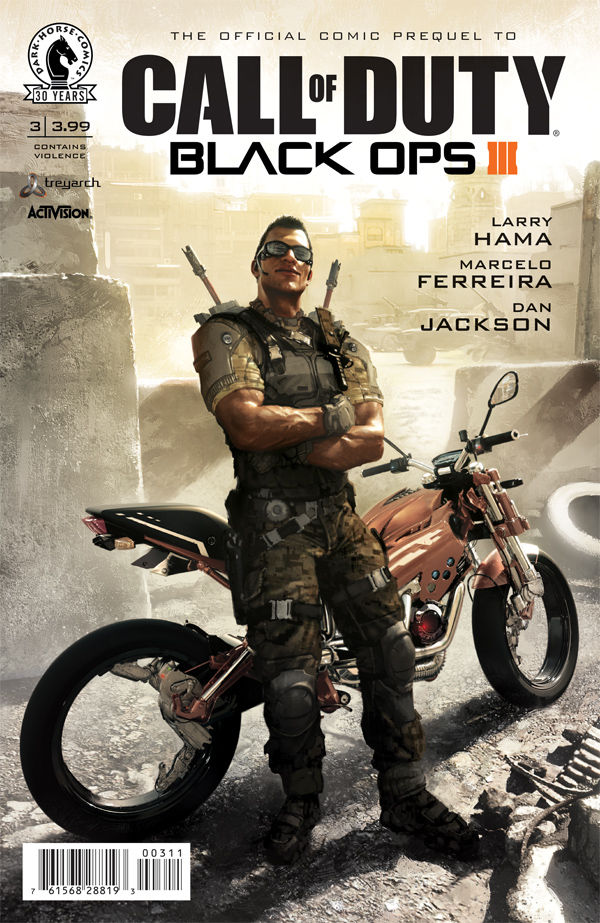 Cover for Call of Duty: Black Ops 3 #3 (28-821)