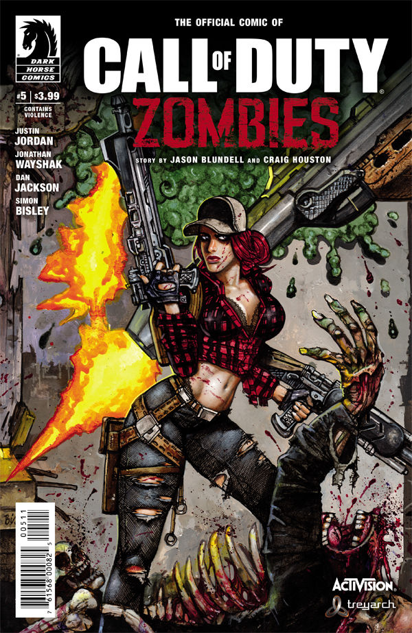 Cover for Call of Duty: Zombies #5 (28-829)