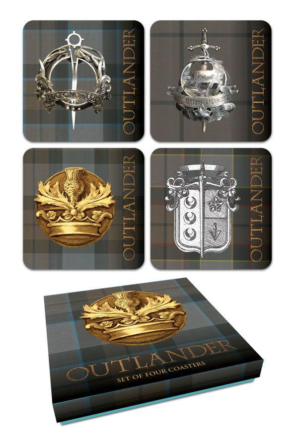 Cover for Outlander Coaster Set: Tartan (28-964)