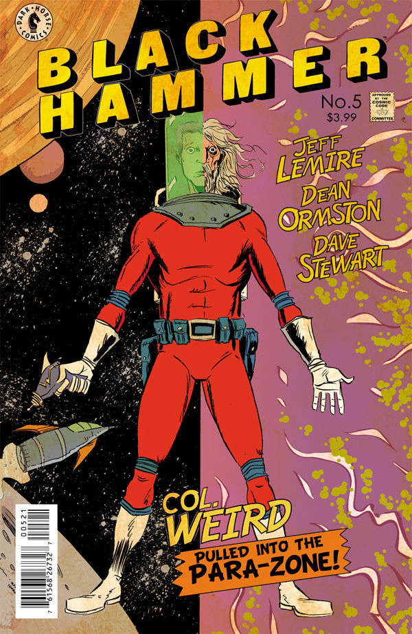 Cover for Black Hammer #5 (Jeff Lemire variant cover) (29-026)