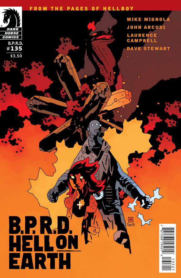 Cover for B.P.R.D. Hell on Earth #135 (Mike Mignola Variant Cover) (29-229)