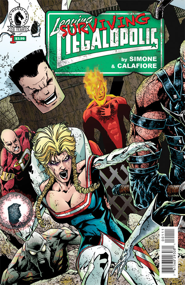 Cover for Leaving Megalopolis: Surviving Megalopolis #1 (29-308)