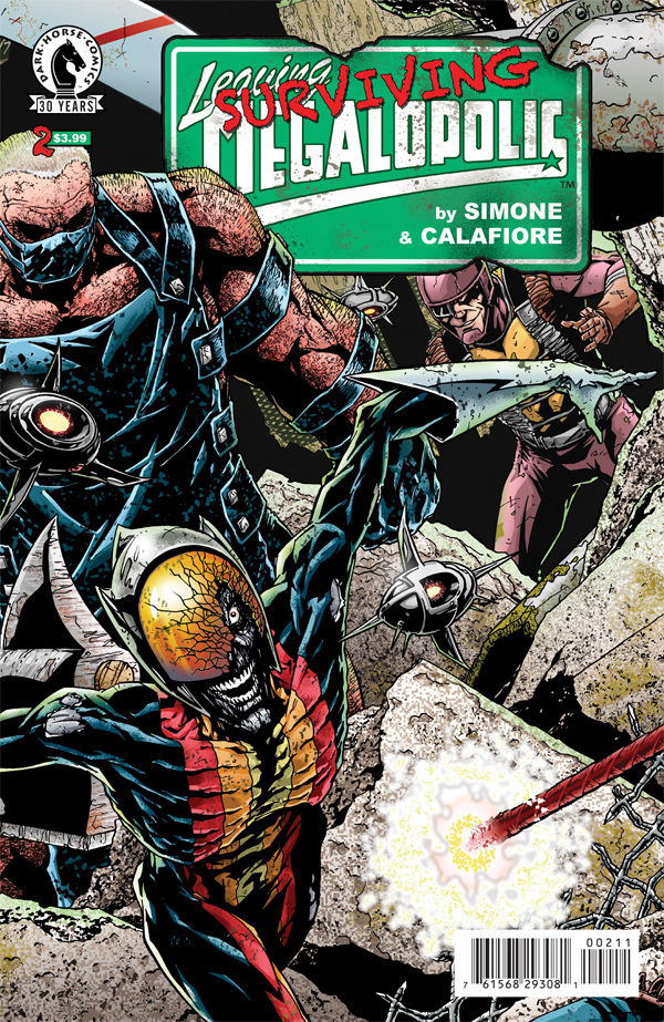 Cover for Leaving Megalopolis: Surviving Megalopolis #2 (29-309)