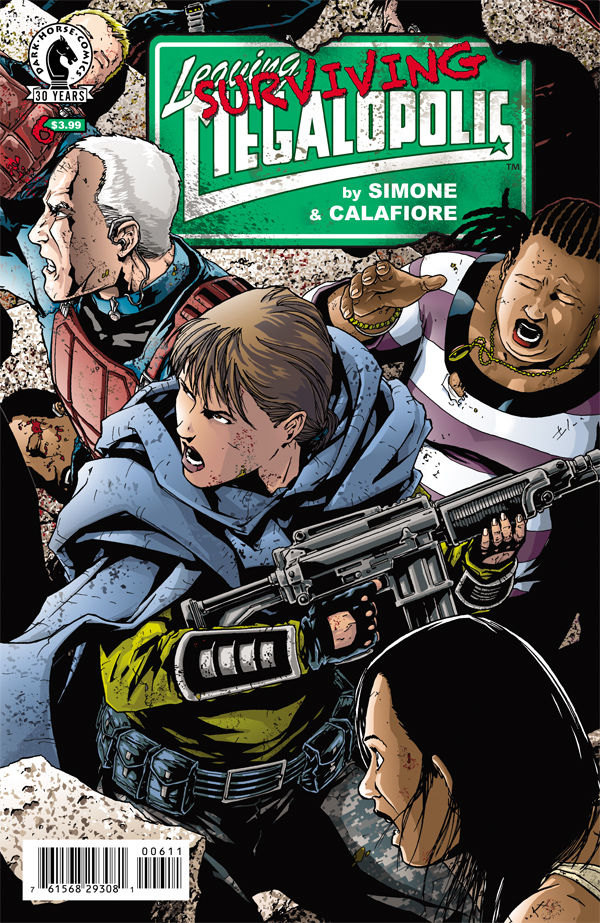 Cover for Leaving Megalopolis: Surviving Megalopolis #6 (29-313)