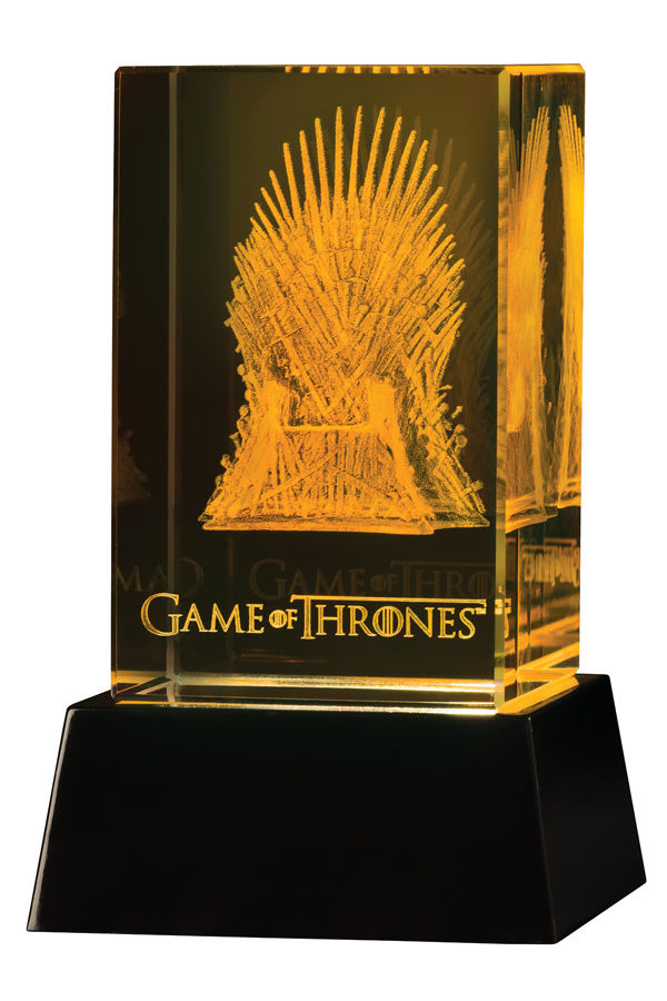 Cover for Game of Thrones: 3 D Crystal Iron Throne with Lighted Base (29-411)