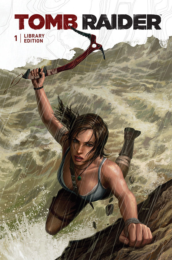 Cover for Tomb Raider Library Edition Volume 1 HC (29-491)