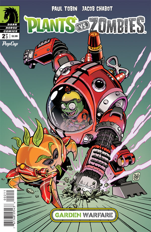 Cover for Plants vs. Zombies: Garden Warfare #2 (29-544)