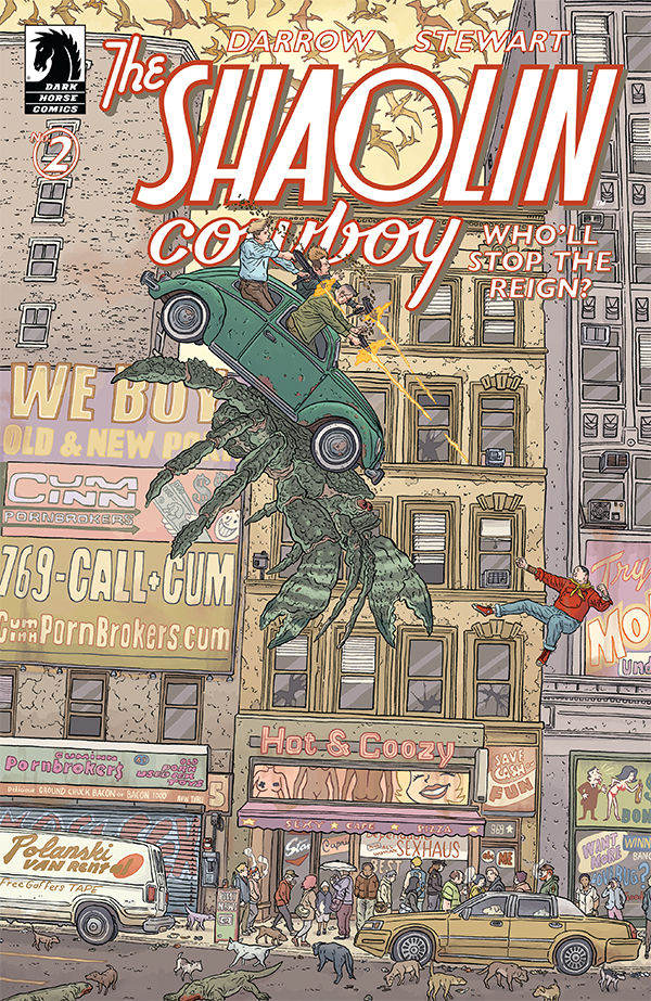 Cover for The Shaolin Cowboy: Who'll Stop the Reign? #2 (29-632)