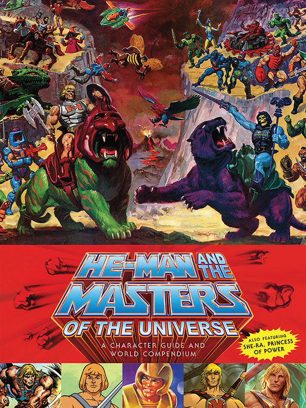 Cover for He-Man and the Masters of the Universe: A Character Guide and World Compendium HC (29-716)
