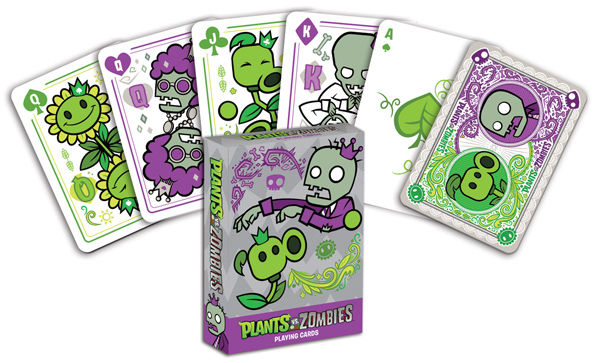 Cover for Plants vs. Zombies Playing Cards (29-865)