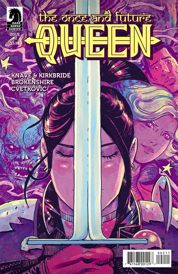 Cover for The Once and Future Queen #2 (3000-018)