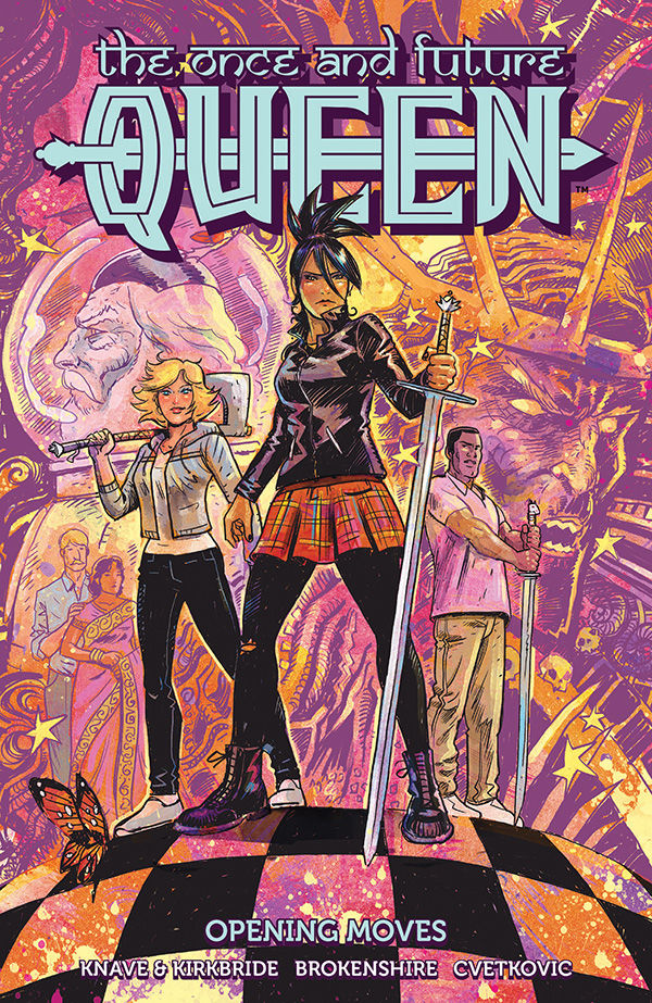 Cover for The Once and Future Queen TPB (3000-023)