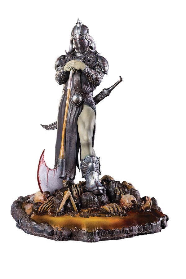 Cover for Frank Frazetta's Death Dealer 3 Statue (3000-056)