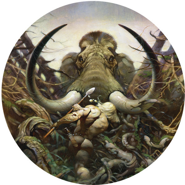 Cover for Frazetta Magnet: The Mammoth (3000-108)