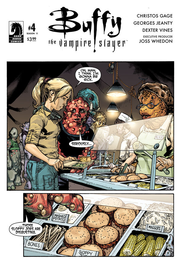 Cover for Buffy the Vampire Slayer Season 11 #4 (Georges Jeanty variant cover) (3000-152)