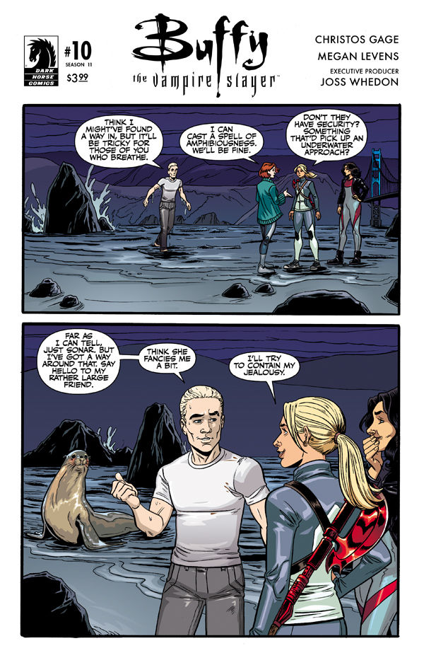 Cover for Buffy Season 11 #10 (Megan Levens Variant cover) (3000-158)