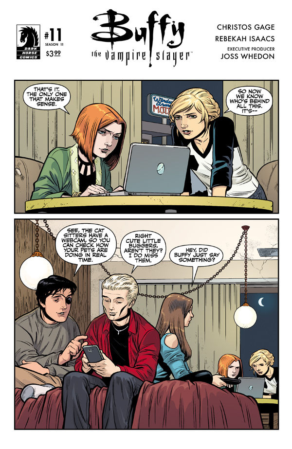 Cover for Buffy Season 11 #11 (Rebekah Isaacs Variant Cover) (3000-159)