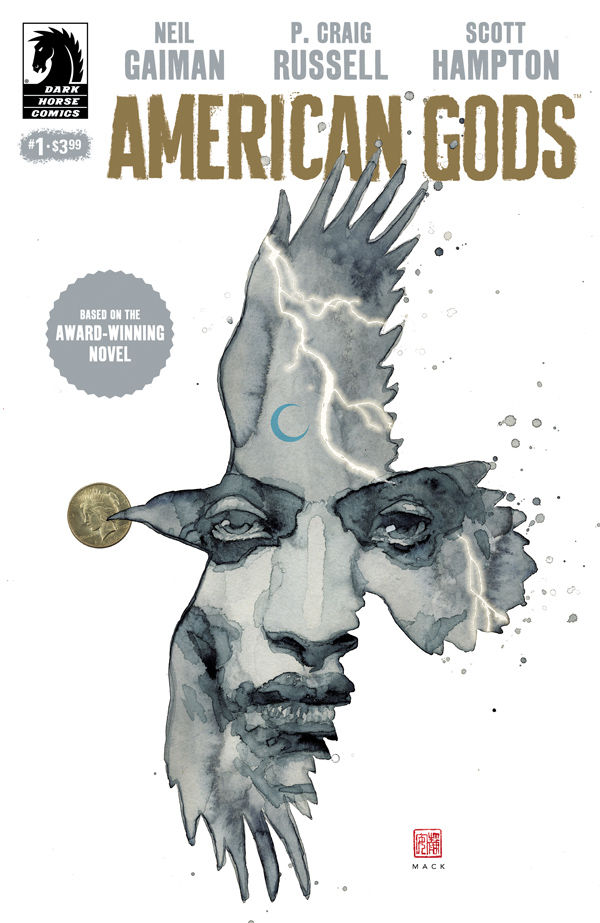 Cover for American Gods: Shadows #1 (David Mack variant cover) (3000-405)
