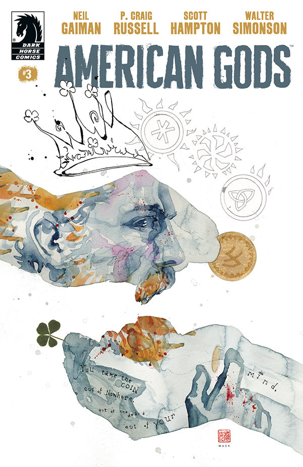 Cover for American Gods: Shadows #3 (David Mack variant cover) (3000-407)