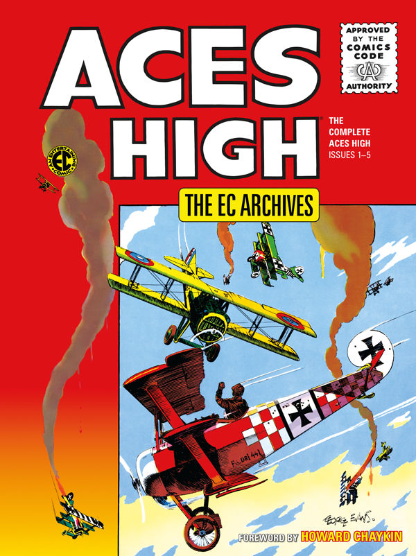 Cover for The EC Archives: Aces High HC (3000-429)