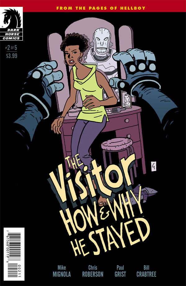 Cover for The visitor: How and Why He Stayed #2 (3000-446)