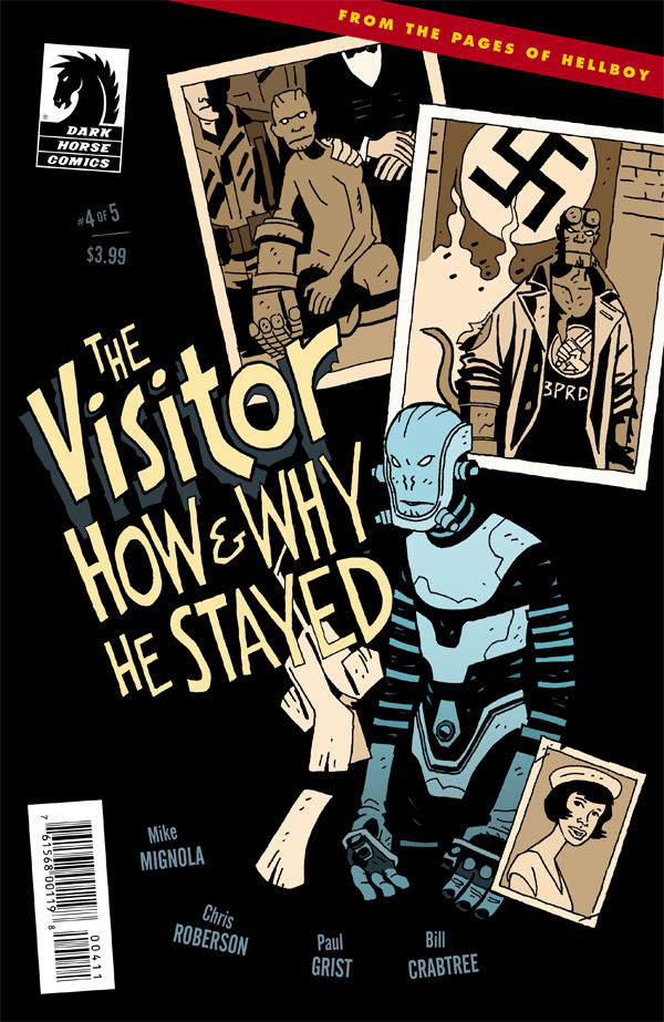 Cover for The visitor: How and Why He Stayed #4 (3000-448)