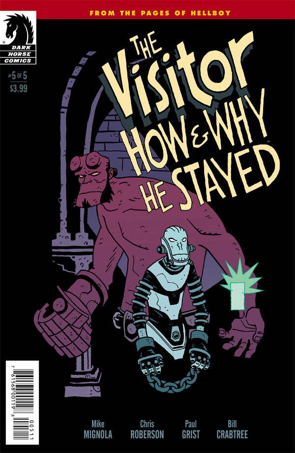 Cover for The visitor: How and Why He Stayed #5 (3000-449)