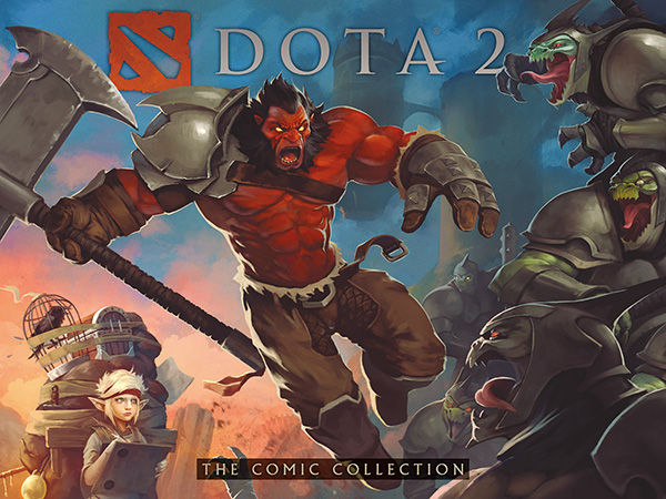 Cover for DOTA 2: The Comic Collection HC (3000-669)