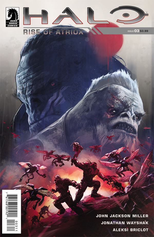 Cover for Halo: Rise of Atriox #3 (3000-698)