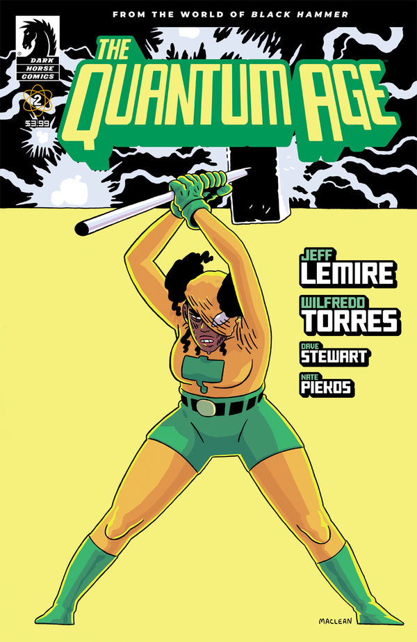 Cover for Quantum Age: From the World of Black Hammer #2 (Andrew MacLean Variant Cover) (3000-795)