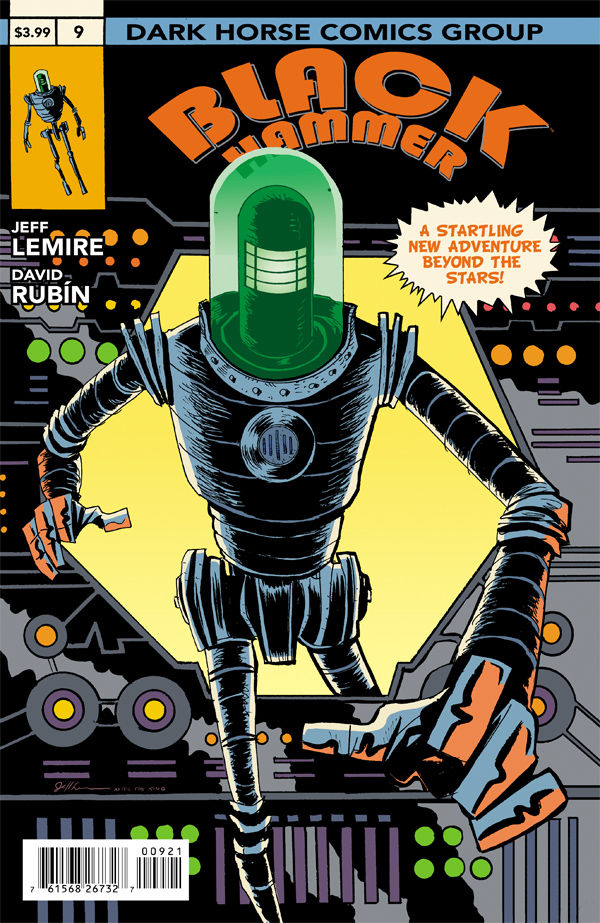 Cover for Black Hammer #9 (Jeff Lemire variant cover) (3000-802)
