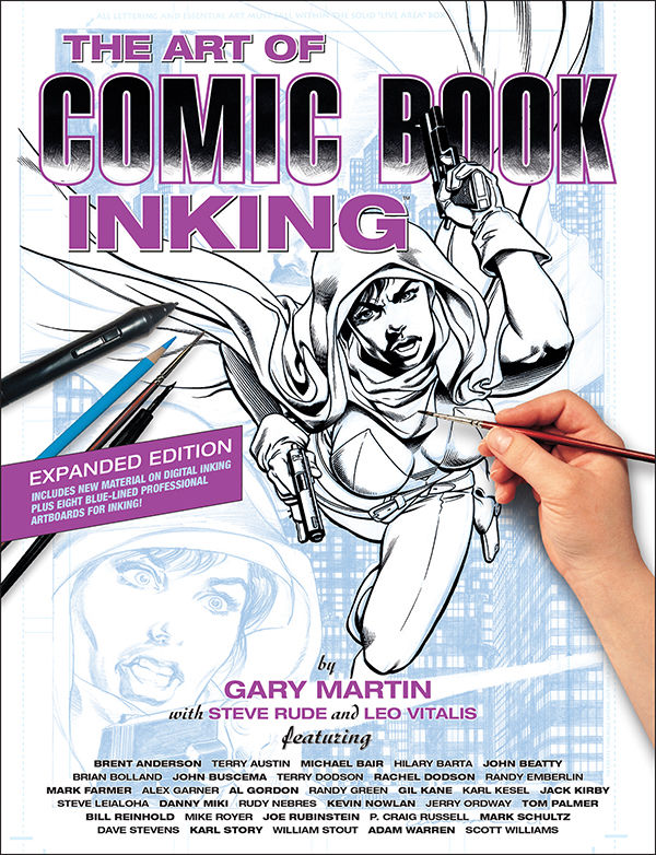 Cover for The Art of Comic Book Inking TPB (Third Edition) (3000-862)