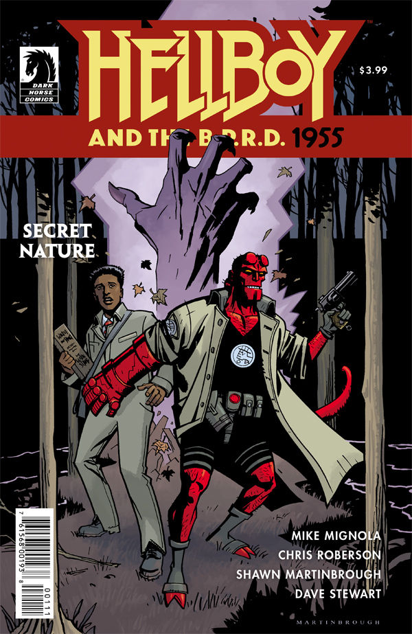 Cover for Hellboy and the B.P.R.D.: 1955--Secret Nature (3000-910)
