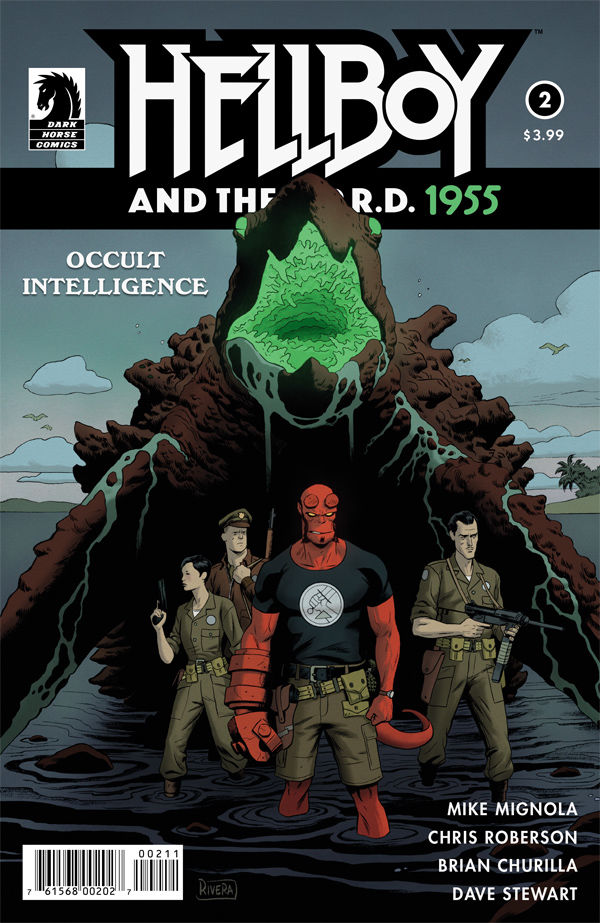 Cover for Hellboy and the B.P.R.D.: 1955--Occult Intelligence #2 (3000-912)