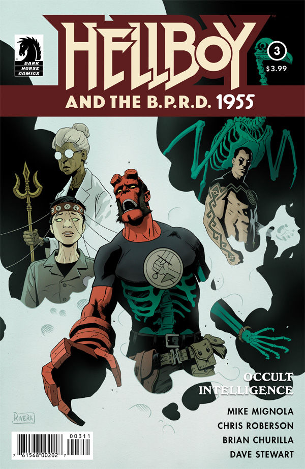 Cover for Hellboy and the B.P.R.D.: 1955--Occult Intelligence #3 (3000-913)