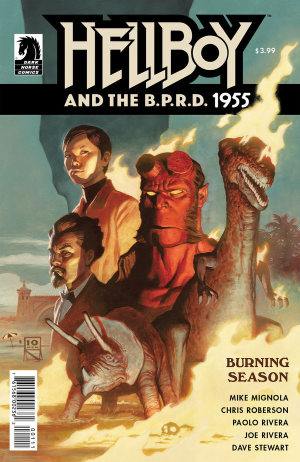 Cover for Hellboy and the B.P.R.D.: 1955--Burning Season (3000-914)