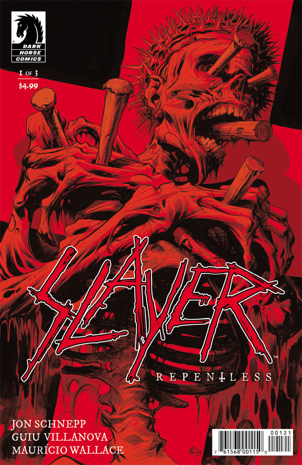 Cover for Slayer: Repentless #1 (Eric Powell variant cover) (3001-195)