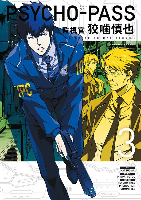 Cover for Psycho-Pass: Inspector Shinya Kogami Volume 3 TPB (3001-221)