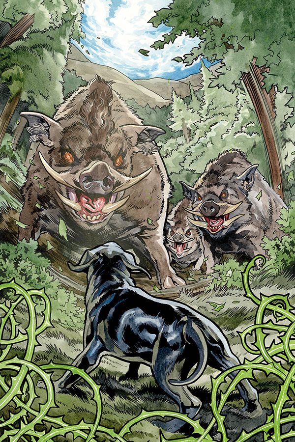 Cover for Beasts of Burden: Wise Dogs and Eldritch Men #3 (3001-264)