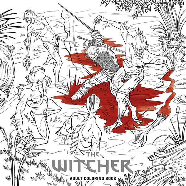 Cover for The Witcher Adult Coloring Book TPB (3001-364)