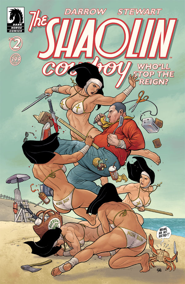 Cover for The Shaolin Cowboy: Who'll Stop the Reign? #2 (3001-418)