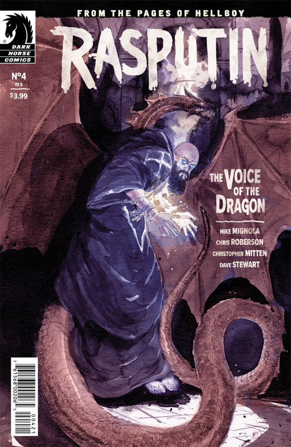 Cover for Rasputin: The Voice of the Dragon #4 (Vanesa Del Rey Variant Cover) (3001-424)