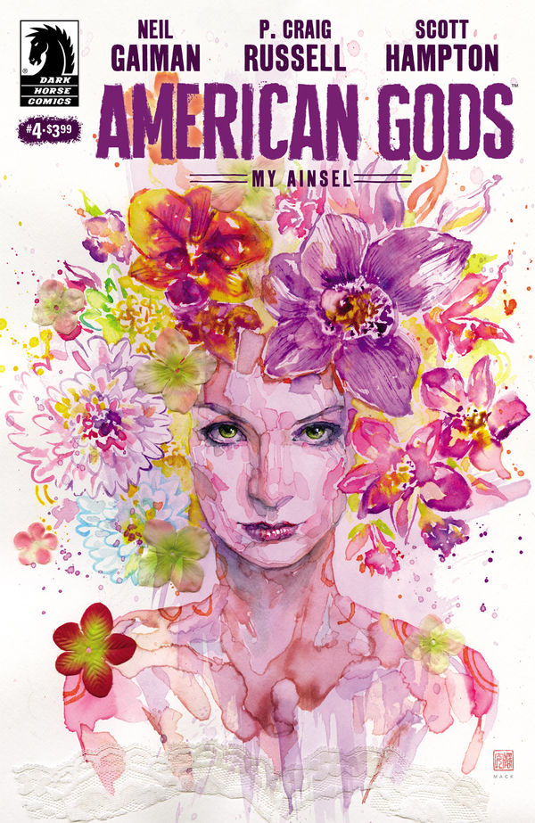 Cover for American Gods: My Ainsel #4 (David Mack Variant Cover) (3001-437)