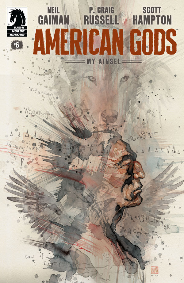 Cover for American Gods: My Ainsel #6 (David Mack Variant Cover) (3001-439)