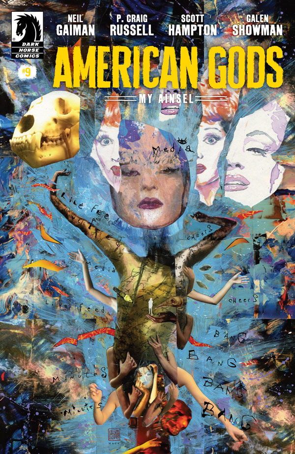 Cover for American Gods: My Ainsel #9 (David Mack Variant Cover) (3001-442)