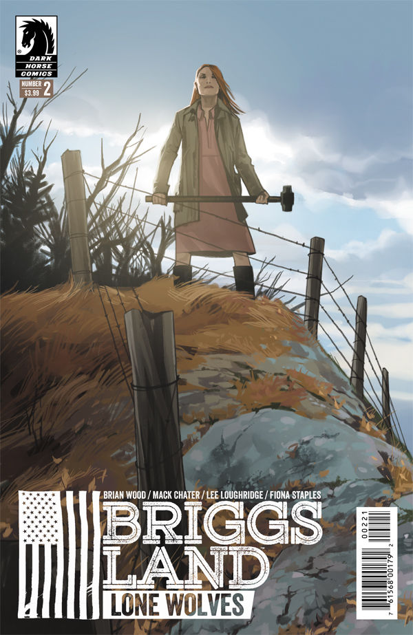 Cover for Briggs Land: Lone Wolves #2 (Fiona Staples Variant Cover) (3001-505)