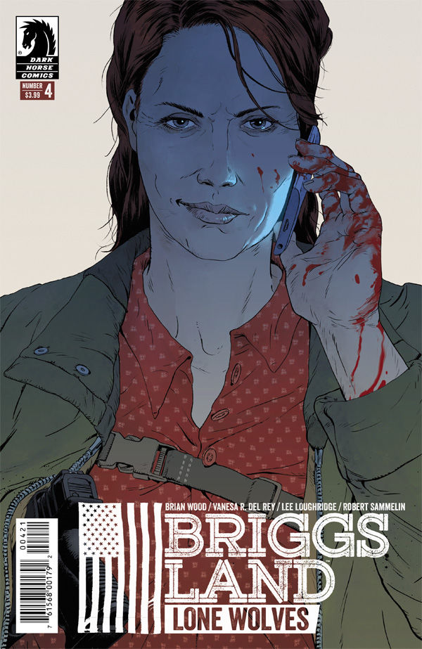 Cover for Briggs Land: Lone Wolves #4 (Robert Sammelin Variant Cover) (3001-507)