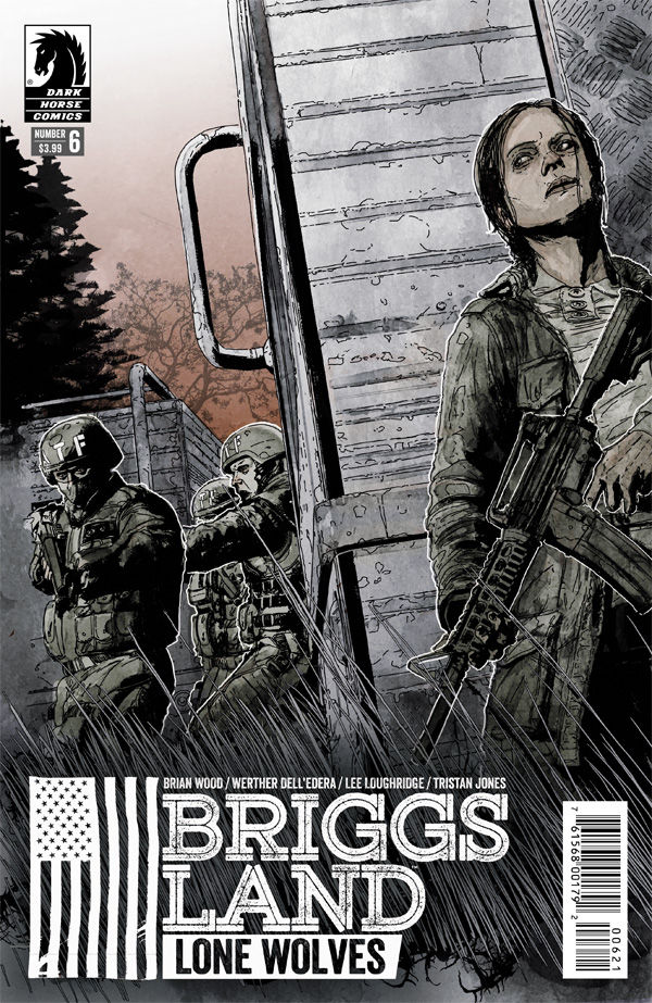 Cover for Briggs Land: Lone Wolves #6 (Tristan Jones Variant Cover) (3001-509)