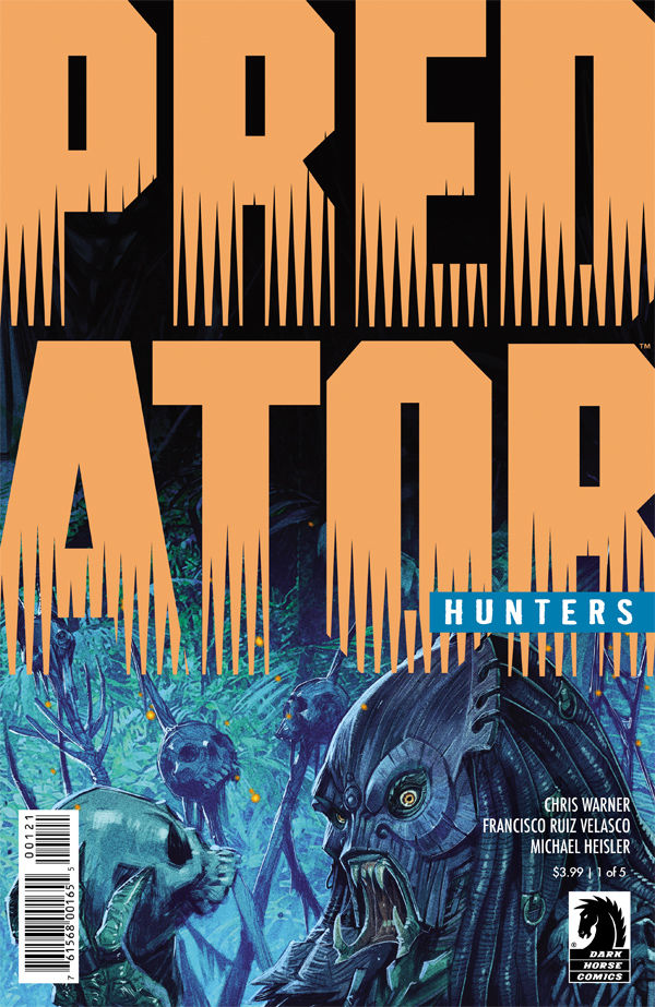 Cover for Predator: Hunters #1 (Francisco Ruiz Velasco variant cover) (3001-534)