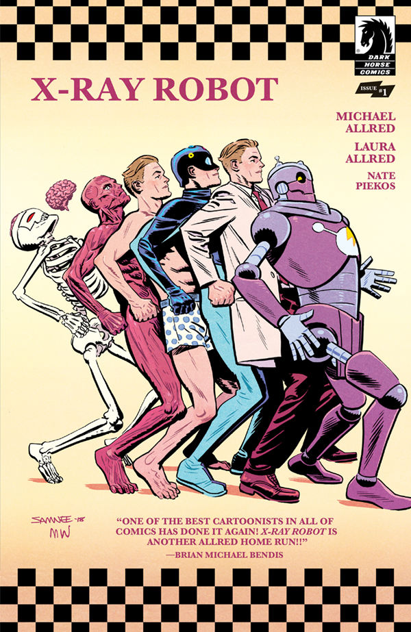 Cover for X-RAY ROBOT #1 (Chris Samnee & Matthew Wilson Variant Cover) (3001-571)